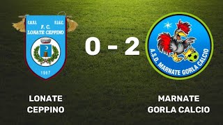 FC Lonate Ceppino  Marnate Gorla 27 ott 2024 [upl. by Adiol]