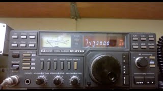 Icom IC271A 2m base amateur radio transceiver mid 1980s [upl. by Atiuqihc]