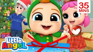 Christmas Songs  More Kids Songs amp Nursery Rhymes by Little Angel [upl. by Yvonner]