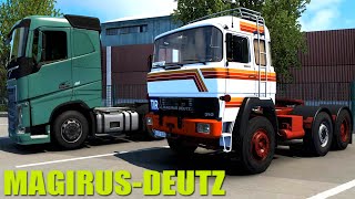 Magirus Deutz TransEuropa MegaPack ETs 2 Truck Mod 4K [upl. by Namielus]