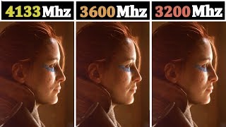 AMD TR 2990WX  4133Mhz vs 3600Mhz vs 3200Mhz  Tested 15 Games [upl. by Bonnes]