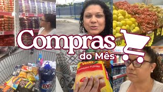 Compras do mês [upl. by Ahsirk601]