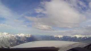 ✈Innsbruck Airport  Takeoff Cockpit View [upl. by Cohe]