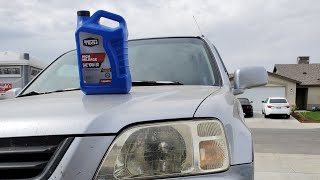 9701 Honda Crv Oil Change [upl. by Kandace]