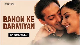 Baahon ke darmiyan cover movie khamoshi Salman khan manisha koirala [upl. by Nwahsar]