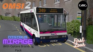 OMSI 2  DIGIBUS Mirage With Optare Branding Pack  Smarden [upl. by Nerissa]