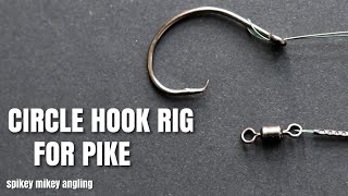 Circle Hook Rig for Pike [upl. by Elokin]