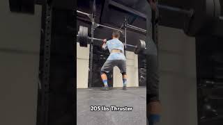 205lbs Thruster [upl. by Earehs]