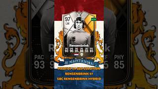 Rob Rensenbrink 97 Sbc Rensenbrink Hybrid  Madfut 24 Sbc Solution shorts shortsvideo madfut24 [upl. by Cavill878]