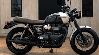 The First Look 2024 Triumph Bonneville T120 DGR Limited Edition [upl. by Ardnala]