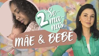 Bebê de 2 semanas 💚 A Segunda Semana da Mãe e Bebê [upl. by Yelrahs]