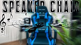 This Gaming Chair Has Speakers  GT Racing Chair Review [upl. by Devonna]