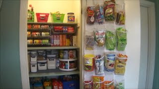 How To Organizing Kitchen Pantry  Dollar Tree Storage [upl. by Weeks]