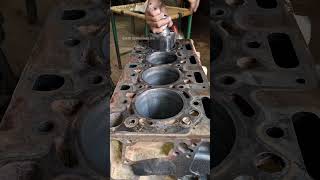 DUST clean repair engine jcb backholoader ajaibsinghmalwa machanic clyinder car [upl. by Mario]