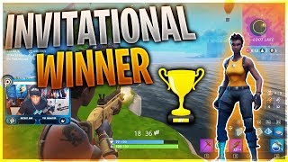 INVITATIONAL WIN  Fortnite [upl. by Eiknarf]