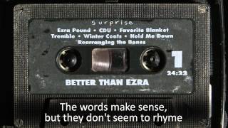 Better Than Ezra  Winter Coats Official Lyric Video [upl. by Burris]