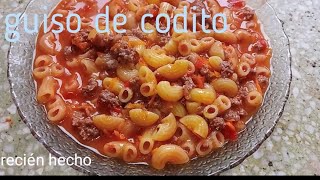 ESPAGUETI ALFREDO CON CARNE molida Rica facil y rápida receta casera [upl. by Lanfri]