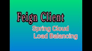 FeignClient  Spring Feign  Spring Cloud  Load Balancer  Microeervice  Java  Spring Boot [upl. by Aplihs]