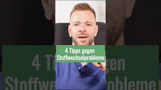 4 Tipps gegen Stoffwechselprobleme [upl. by Michell]