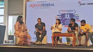 Excerpts from Panel discussion on Endurance sports fitness and health at Kochi Spicecost Marathon [upl. by Solrak]