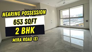 Nearing Possession 653 Sqft Carpet 2 Bhk Flat 110 Cr all incl  Penkar Pada  Mira Road e [upl. by Resarf28]