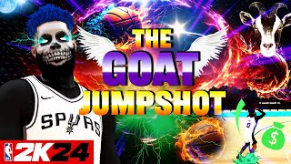 The Greatest 2k24 Jumpshot Of All Time Become a Sniper in Nba 2k24 nba2k24 2k24 [upl. by Oznerol]