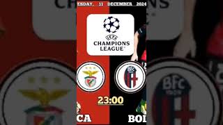 Jadwal liga champions kamis 11 Desember 2024 [upl. by Aisel967]