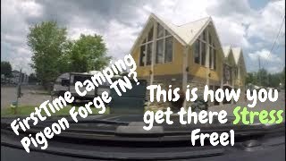 Riveredge Campground Pigeon Forge How to get there camping rvlife greatsmokymountains [upl. by Bihas]