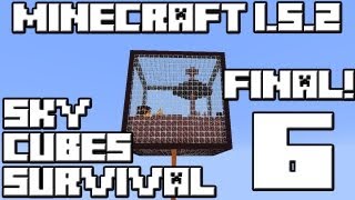 Minecraft 152 Serie SkyCubes Survival Cap6 FIN DE LA SERIE [upl. by Eyks]