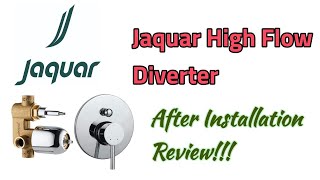 Jaquar High Flow Diverter Performance Review  Overhead Storage Tank [upl. by Yetsirhc]