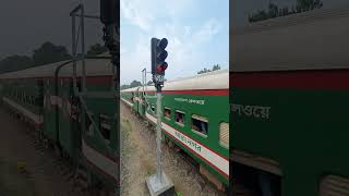 Inter city train Overtake Freight train shortvideo [upl. by Ayirp]