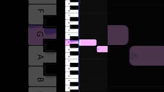 Traditional  Silent Night  Beginner Piano Tutorial shorts piano [upl. by Ika452]