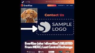 EverRise aka ‘nEverRise’ DELISTED From MEXC Last Central Exchange OOC [upl. by Perlie287]