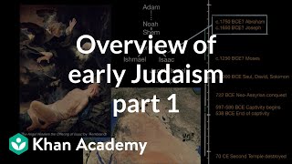 Overview of early Judaism part 1  World History  Khan Academy [upl. by Alleras]