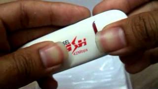 Unboxing Cybog E388 42Mbps logo Telkomsel Flash [upl. by Nolrah]