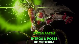 SPAWN  INTROS amp VICTORIAS  MK11 mortalkombat11ultimate [upl. by Gert]