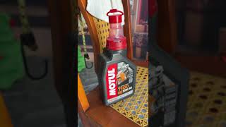 Bajaj Cambio de aceite y filtro ns160ug bajajns pulsar motul7100 servicionsns160ug [upl. by Adelle]