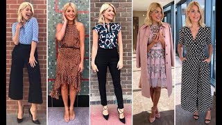 Holly Willoughby This Morning Outfits May Week 3 2018 [upl. by Indyc229]