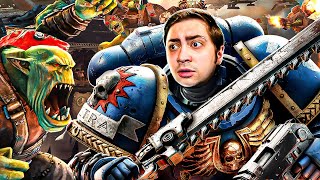 WARHAMMER 40000 SPACE MARINE  Parte 1 [upl. by Nonnair]