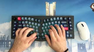 Keychron V10 KPro Brown Switch  Unfiltered Sound [upl. by Merle986]