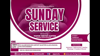 SUNDAY SERVICE  IGEM  PASTOR TIMOTHY OJOTISA  3RD NOVEMBER 2024 [upl. by Adym647]