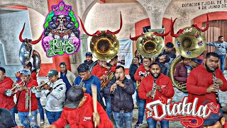 LLEGO CON TODO BANDA LA DIABLA CON LA REINA DE LOS LAURELES 2024 [upl. by Ennaillek]