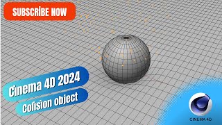 Cinema 4D 2024  Collision object Tutorial [upl. by Derina116]