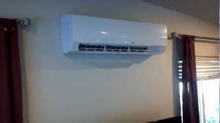 Lennox Ductless Heat Pump Walkthru [upl. by Adnal]