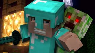 quotRevengequot  A Minecraft Parody of Ushers DJ Got Us Fallin In Love Music Video [upl. by Cahilly]