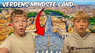 Tager Til Verdens Mindste Land 🇻🇦Vlog [upl. by Platon985]