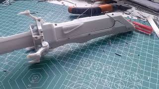 3D print double extension blade shame corvo folding knife [upl. by Bridie]