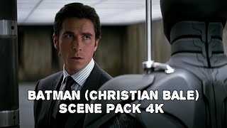 Batman Christian Bale 4K Scene Pack [upl. by Pippo]