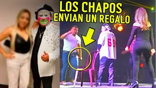 ¡En Medio de la Presentación Chapos Envían Regalo a Payaso Brincos Dieras en Culiacán [upl. by Cole421]