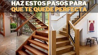 Cómo Hacer una Escalera de Madera Paso a Paso  Ideas de Escalones de Madera [upl. by Chaffin]